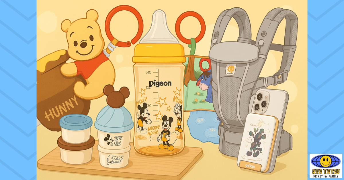 夏の赤ちゃん連れディズニー基本アイテム