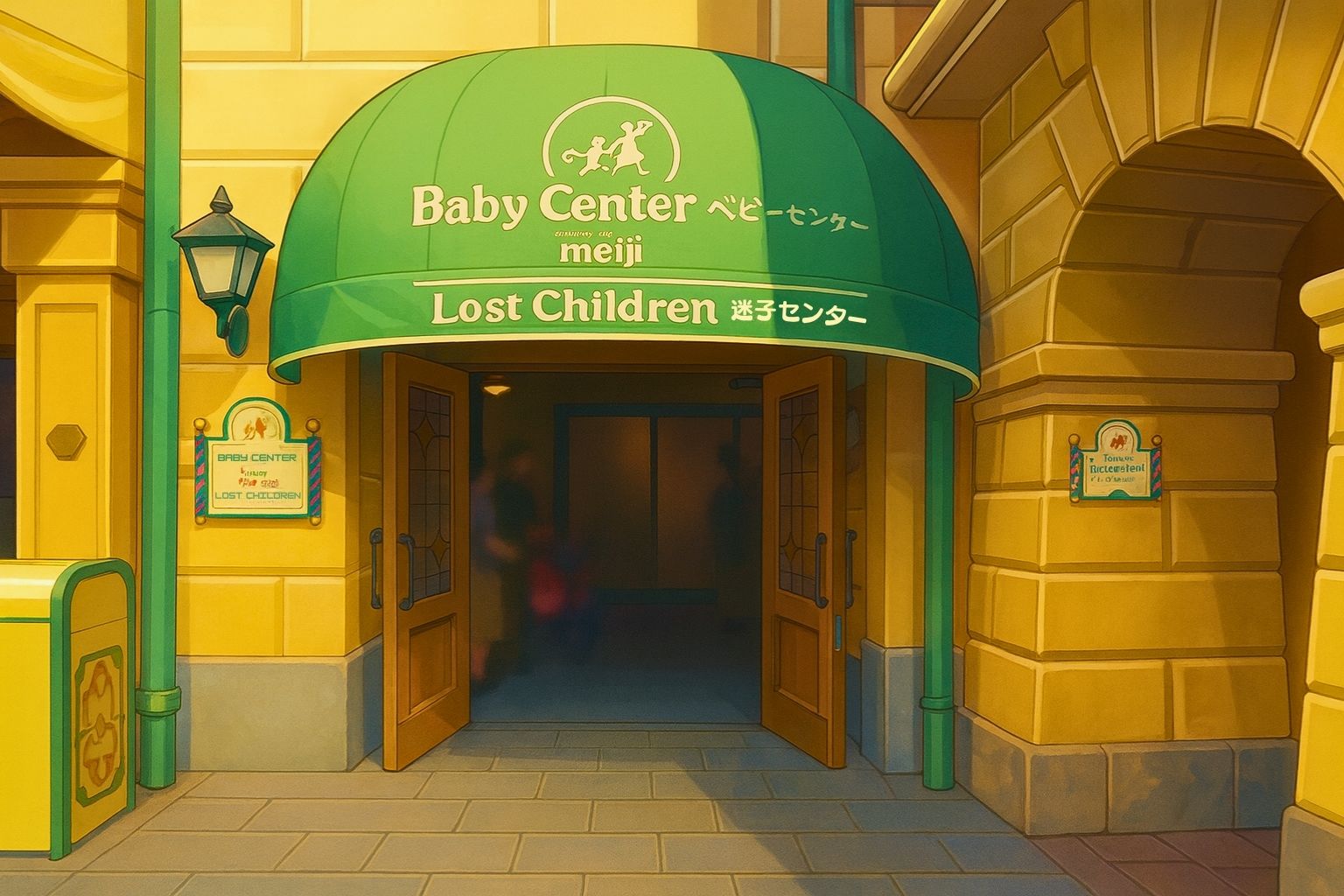 ベビーセンターの入り口(東京ディズニーシー)